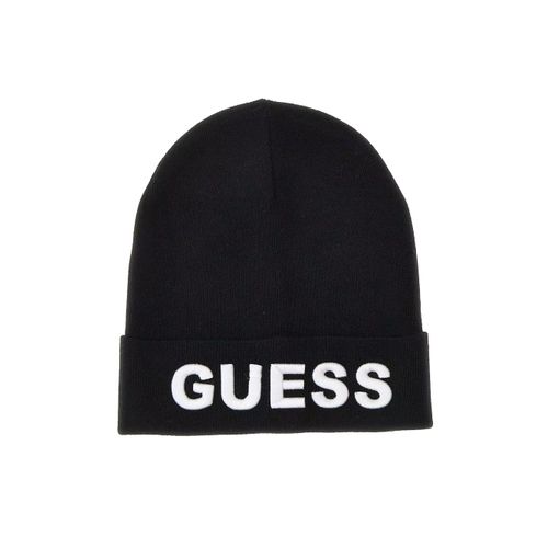 Bonnet Guess Tricot Homme Noir