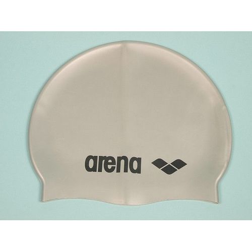 Bonnet De Bain Arena Classic Silicone Tr Silve Gris 69220