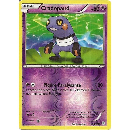 Cradopaud 64/149 Holo Reverse - Frontières Franchies