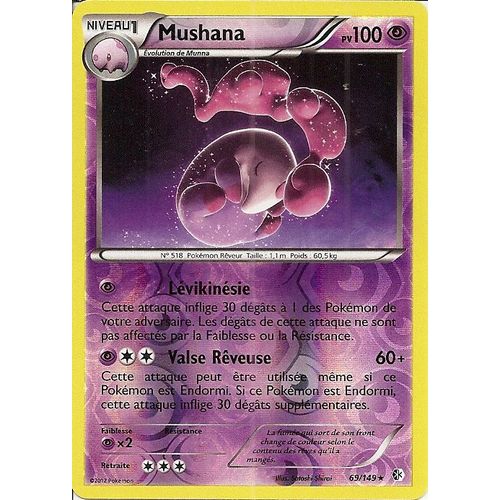 Mushana 69/149 Holo Reverse - Frontières Franchies