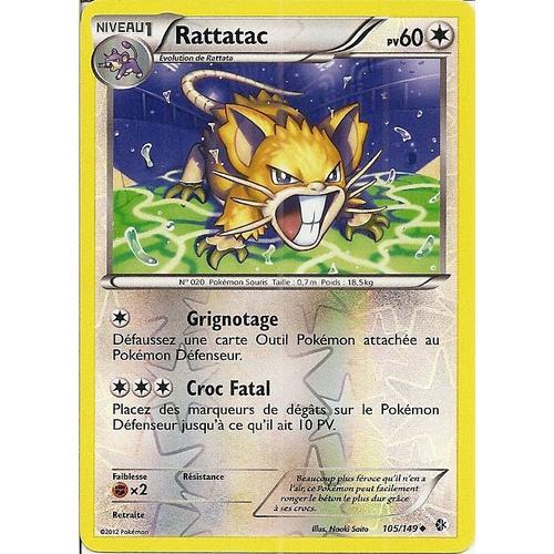 Rattatac 105/149 Holo Reverse - Frontières Franchies