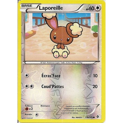 Laporeille 116/149 Holo Reverse - Frontières Franchies