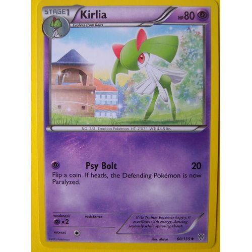 Pokemon - Kirlia - Plasma Storm - Pv80 - 60/135