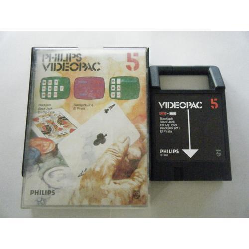 Philips Videopac N°5  - Black-Jack