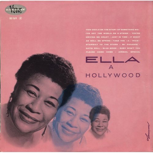 Ella À Hollywood / Ultra Rare French Picture Sleeve / Ella In Hollywood