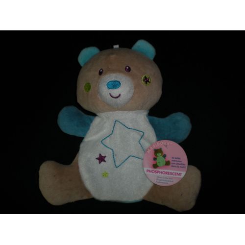 Doudou Lumineux Bleu