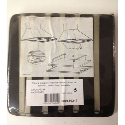 Brandt AK202AE1 - Filtre à carbone pour hotte - pour Brandt AD509BP1, AD509WP1, AD509XP1
