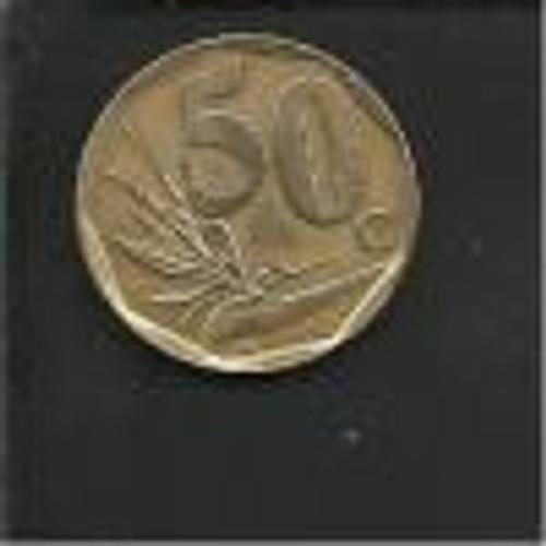 Afrique Du Sud (Sud Afrika) = Pièce De 50 Cent De 1993 En Bronze Aluminium.