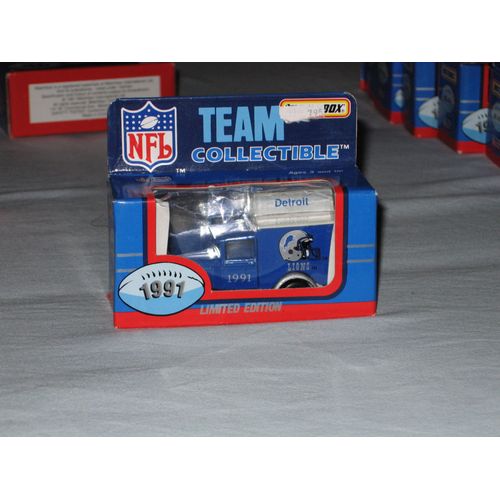 Voiturette Matchbox Des Detroit Lions 1991 N F L-Matchbox