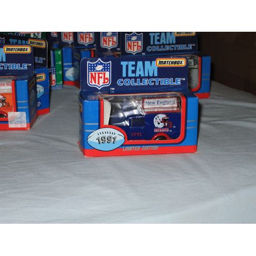 Voiturette Matchbox Des N E Patriots 1991 N F L-Matchbox