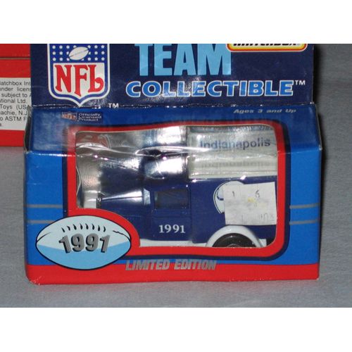 Voiturette Matchbox Des Indianapolis Colts 1991 N F L-Matchbox
