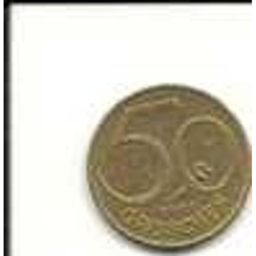 Autriche ( Osterreich) = Pièce De 50 Groschen, En Bronze Alu De 1968.