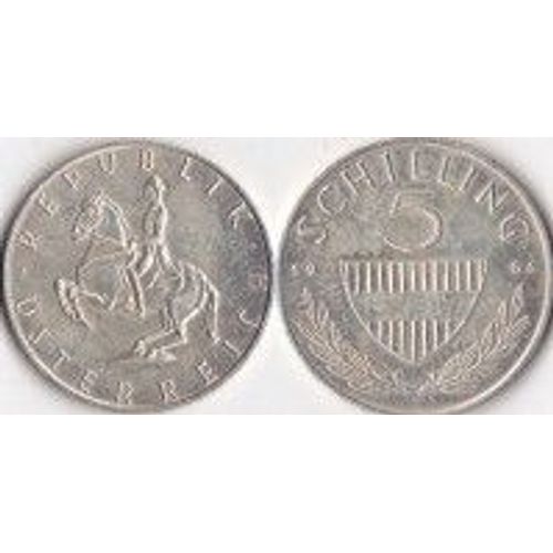 Autriche (Osterreich) = Pièce De 5 Schilling De 1969 En Nickel