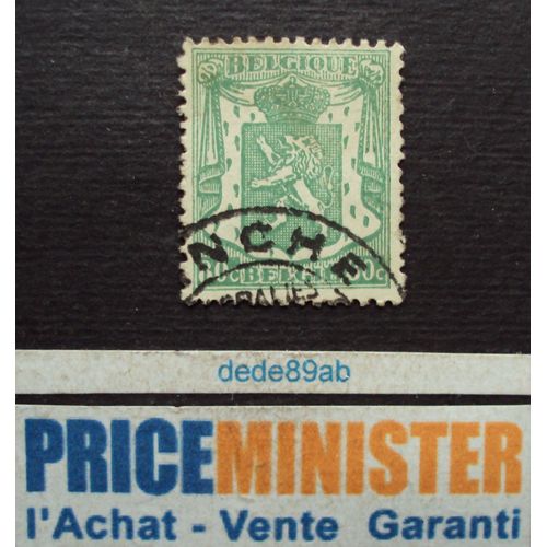 Belgique - België.. 80c . Lion Héraldique . Oblitéré.
