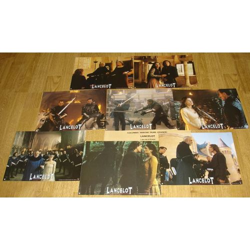Lancelot - Jeu De 8 Photos D'exploitation Cinématographique Originale - Format 21x27 Cm - Un Film De Jerry Zucker Avec Sean Connery, Richard Gere, Julia Ormond, Ben Cross - Année 1995