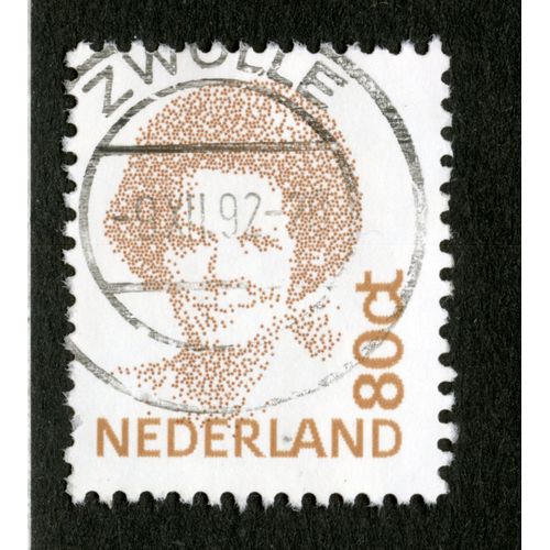 Timbre Oblitéré Nederland, 80 Ct