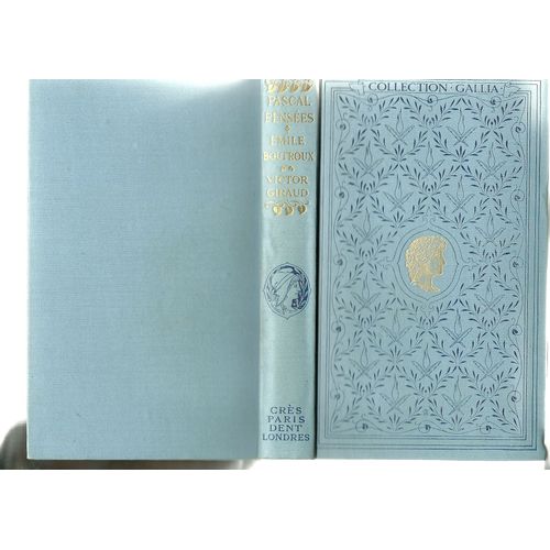 Pensées (D' Après L' Édition De M. Brunschvigg). Préface D' Emile Boutroux - Introduction Par Victor Giraud.