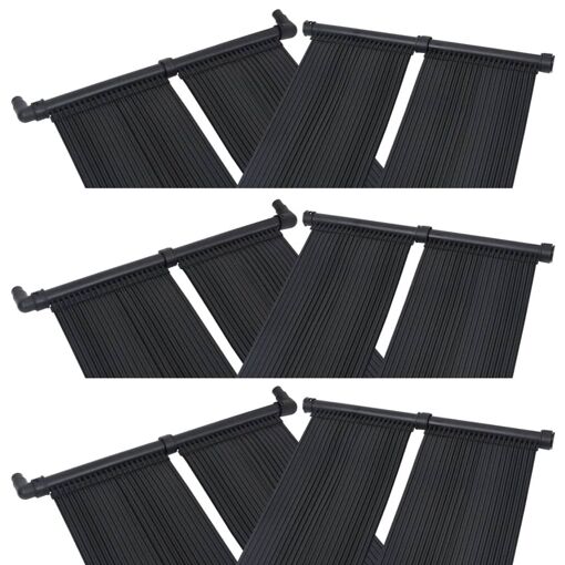 vidaXL Panneaux solaires de chauffage de piscine 6 pcs 80x310
