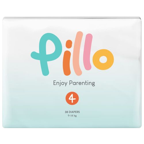 Pillo Couches Pour Bébés 152 Pcs Taille 4 (9-14 Kg)