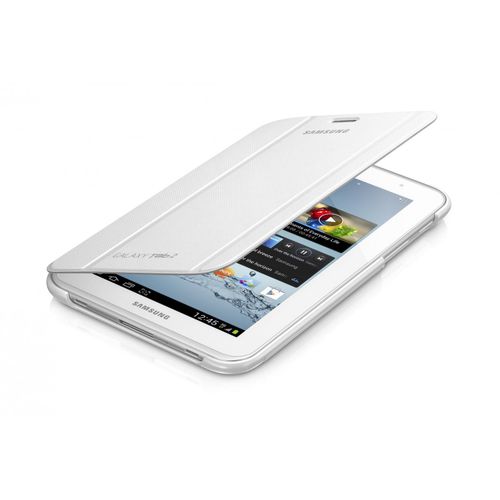 Etui Galaxy Tab 2 7.0 P3100 À Rabat Book Cover Blanc Avec Support D'origine Samsung Samsung Galaxy Tab 2 7.0 Pour Le Samsung Galaxy Tab 2 7.0 P3100