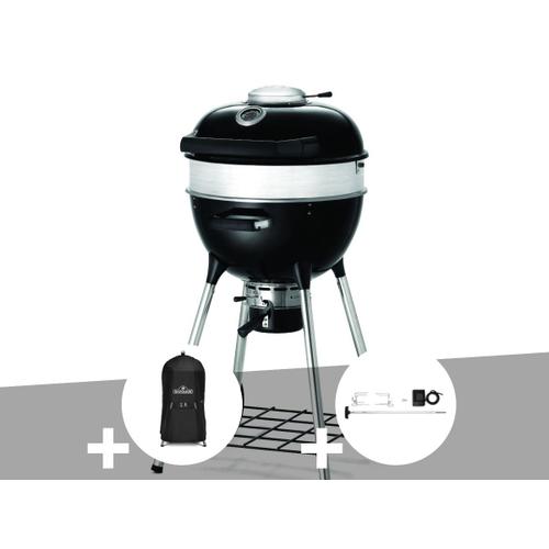 Barbecue à charbon Charcoal Kettle Pro 47 cm + Housse pour barbecue à charbon Kettle Pro 47 cm + Rôtissoire - Napoleon