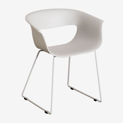 Pack De 2 Chaises De Salle À Manger Alanys Blanc Grisâtre