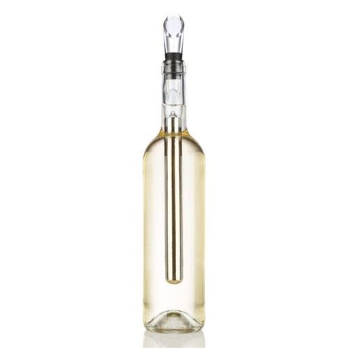 Shop-Story - Wiccorer : Refroidisseur De Vin 2-En-1 Bâton De Refroidissement Et Aérateur En Acier Inoxydable Avec Bec Verseur Intégré
