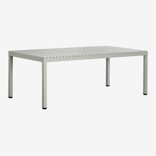 Table De Jardin Rectangulaire En Aluminium (210x100 Cm) Marti Vert Kaki