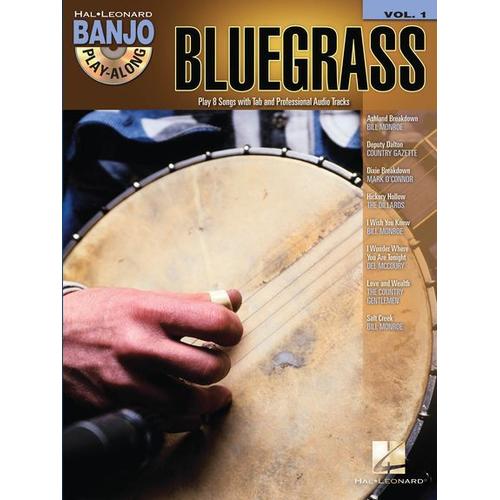 Banjo Play-Along Volume 1: Bluegrass + Cd
