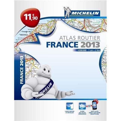 Atlas Routier France 2013 Michelin Broché