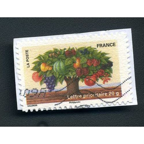 Timbre France N°Auto Adhésif 530 Oblitéré Année 2011
