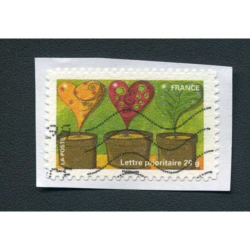 Timbre France N°Auto Adhésif 532 Oblitéré Année 2011