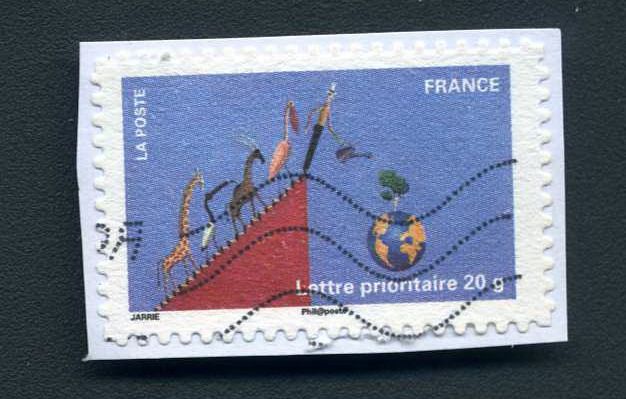 Timbre France N°Auto Adhésif 534 Oblitéré Année 2011
