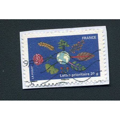 Timbre France N°Auto Adhésif 537 Oblitéré Année 2011