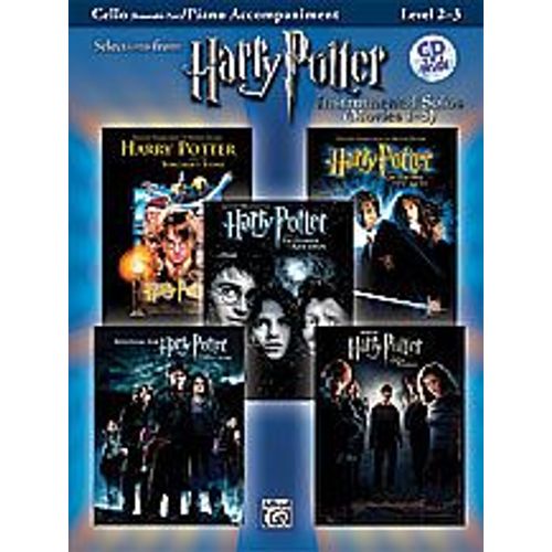 Harry Potter Instrumental Solos For Cello (Movies 1-5) + Cd