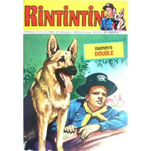 Rintintin Et Rusty Mensuel N° 51- 52 Numero Double