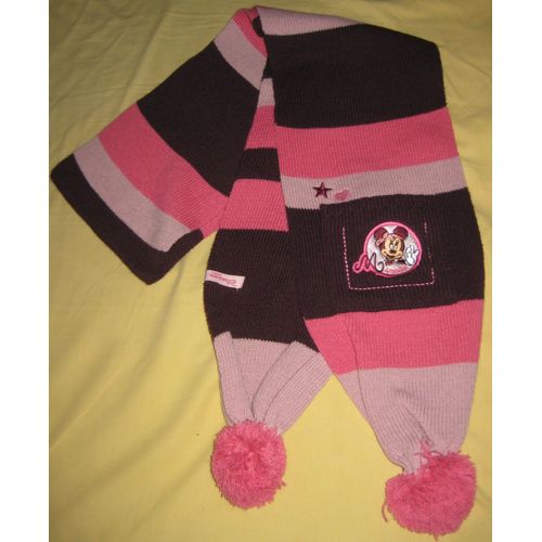 Echarpe Disney Minnie Mouse Rose Disneyland