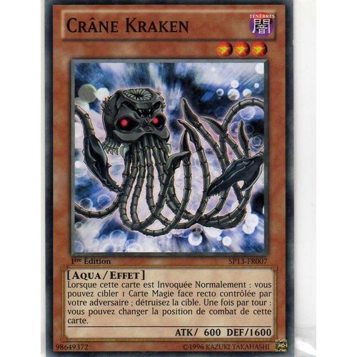 Crane Kraken Starfoil ( Sp13-Fr007) 1er Edition