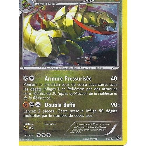 Tranchodon Bw57 - Pokemon Frontieres Franchies