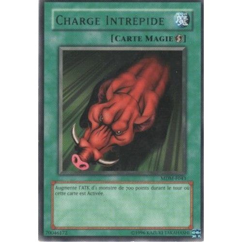 Carte Yu-Gi-Oh! "Charge Intrépide" Rare Mdm-F043