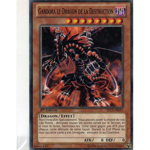 Gandora Le Dragon De La Destruction Starfoil       ( Sp13-Fr041) 1er Edition