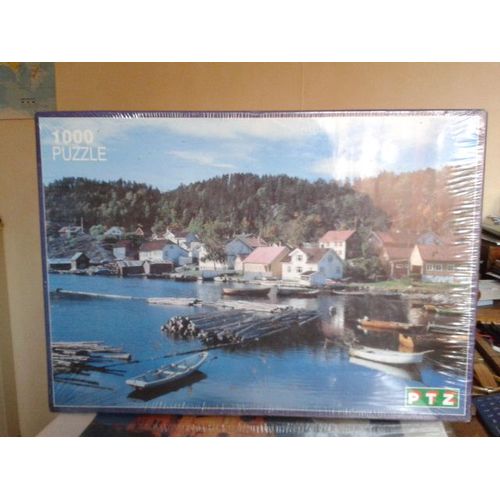 Puzzle Ptz 1000 Pieces Norway Port A Bois