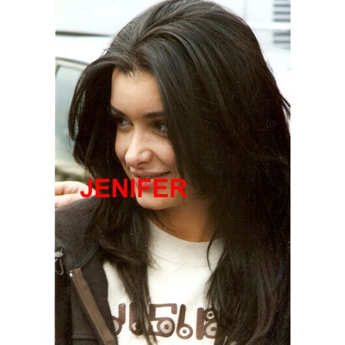 Photo 11x17cm Chanteuse Francaise Jenifer Bartoli