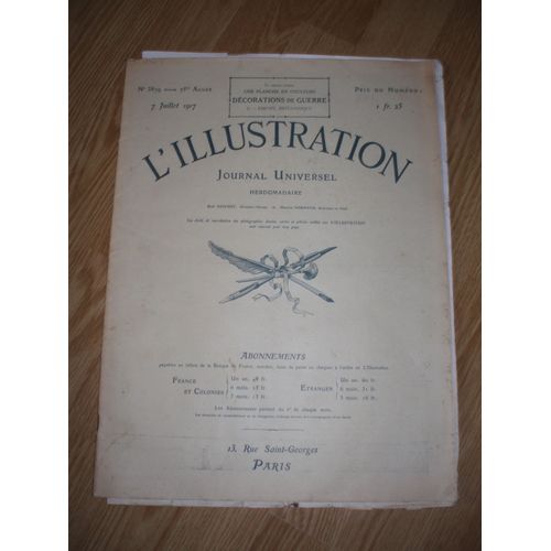 Journal Universel L'illustration Du 22 Septembre 1917 N°3890