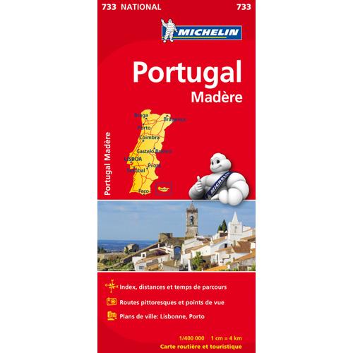 Carte Portugal Madère
