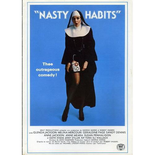 Nasty Habits (Drôles De Manières) Dossier, Michael Lindsay-Hogg Avec Glenda Jackson, Melina Mercouri