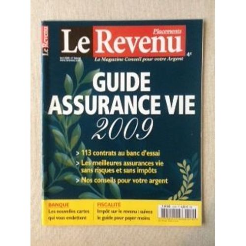 Le Revenu N°150 S - Guide Assurance Vie 2009