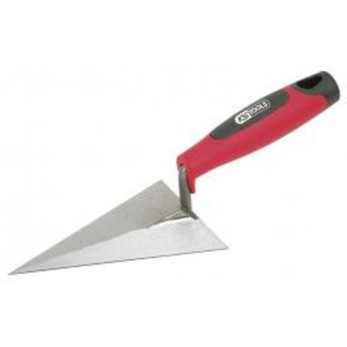 Truelle triangulaire  - lame acier - manche bi-composant - 160 mm -