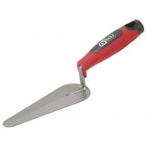 Truelle langue de chat -  lame acier - manche bi-composant - 160 mm -