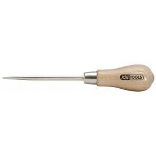 Pointe carré avec lame traversante - manche en bois 6mm - L 190